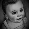 CUTE BABY PENCIL SKETCH PORTRAITS