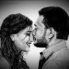 HANDMADE couple charcoal portrait