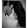 romantic pencil sketch portrait from photo