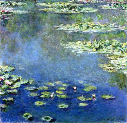 Famous Painting - Water Lilies Famous Painting - Water Lilies