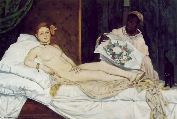 Olympia, Musee d'Orsay, Paris - World's Famous Painting Olympia, Musee d'Orsay, Paris - World's Famous Painting