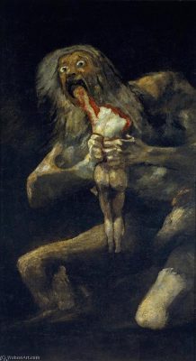 Saturn Devouring His Son - World's Famous Painting Saturn Devouring His Son - World's Famous Painting