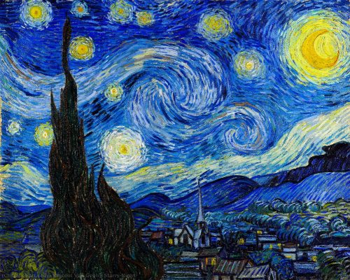 World's Famous Painting - Starry-Night World's Famous Painting - Starry-Night