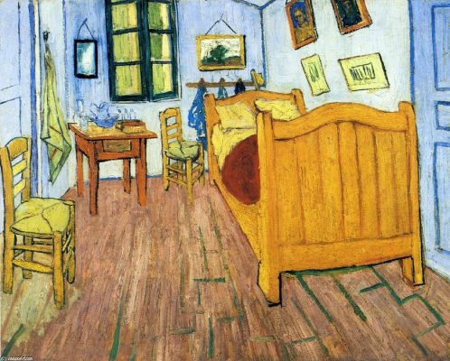 Top Famous Painting - Vincent's Bedroom in Arles Top Famous Painting - Vincent's Bedroom in Arles