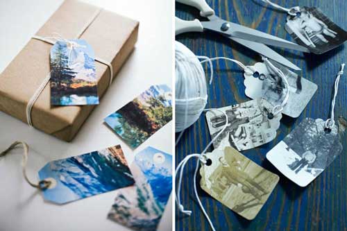 Turn Photos into Gifts tags