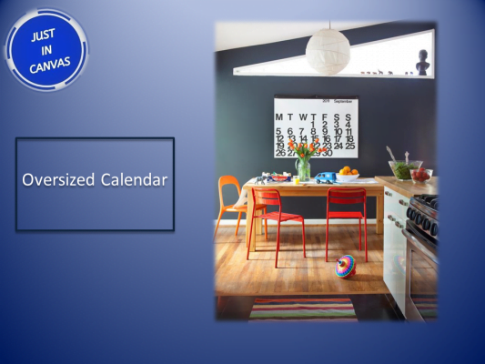 OverSized Calendar