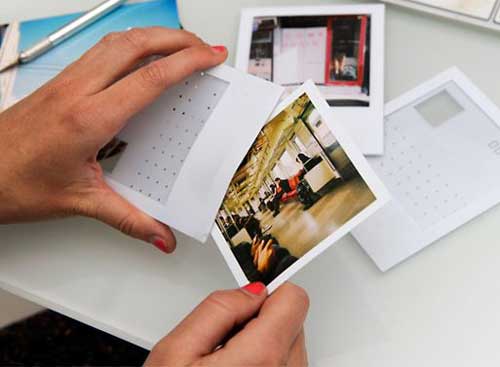 Turn Photos into Gifts postcard