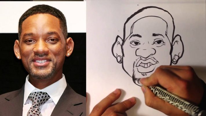 Turn Photos into Gifts caricatures