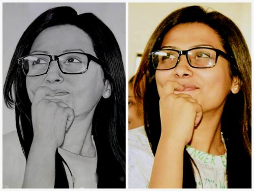 Customer Review | Justincanvas | Customized Pencil Sketch From Photo