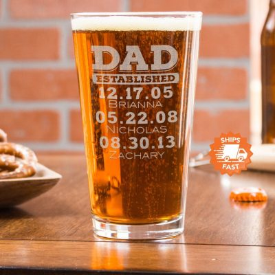 unique gift ideas husband - BEER GLASS