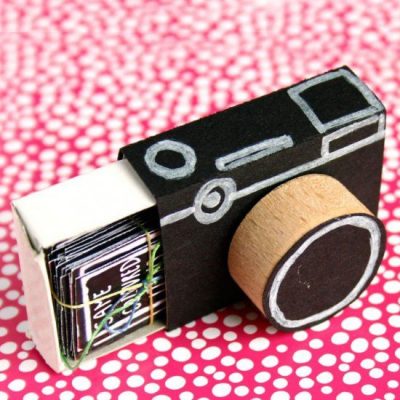 Birthday Gifts for Best Friend Matchbox-Camera