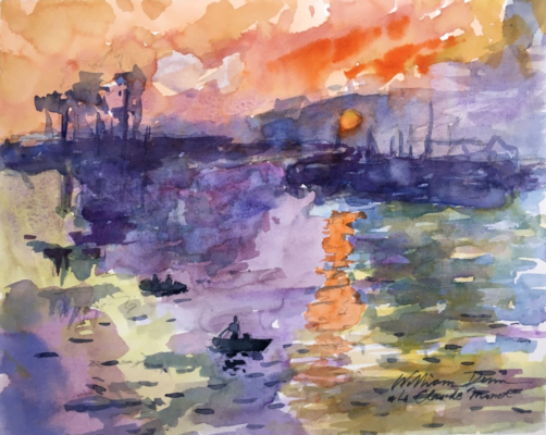 painting style water painting