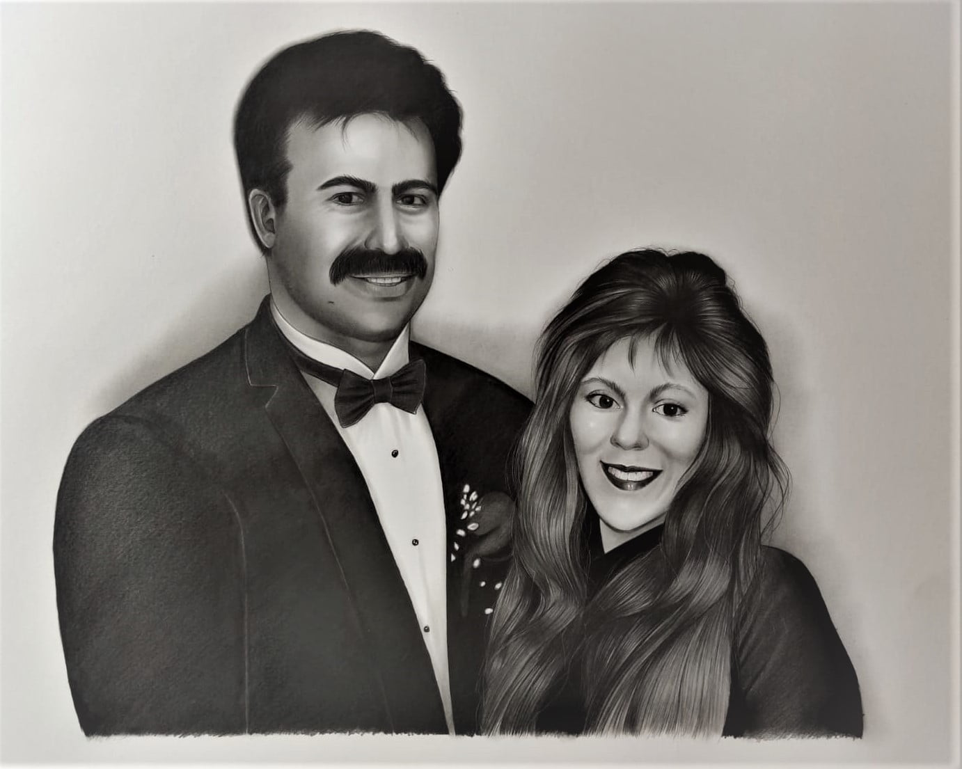 Charcoal Painting From Photo - Image 4